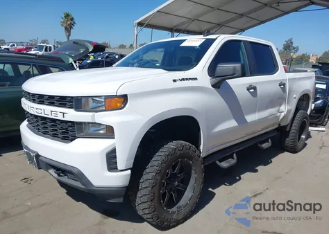 2019 Chevrolet Silverado 1500 Custom from USA, damaged, VIN 3GCPWBEF9KG104152
